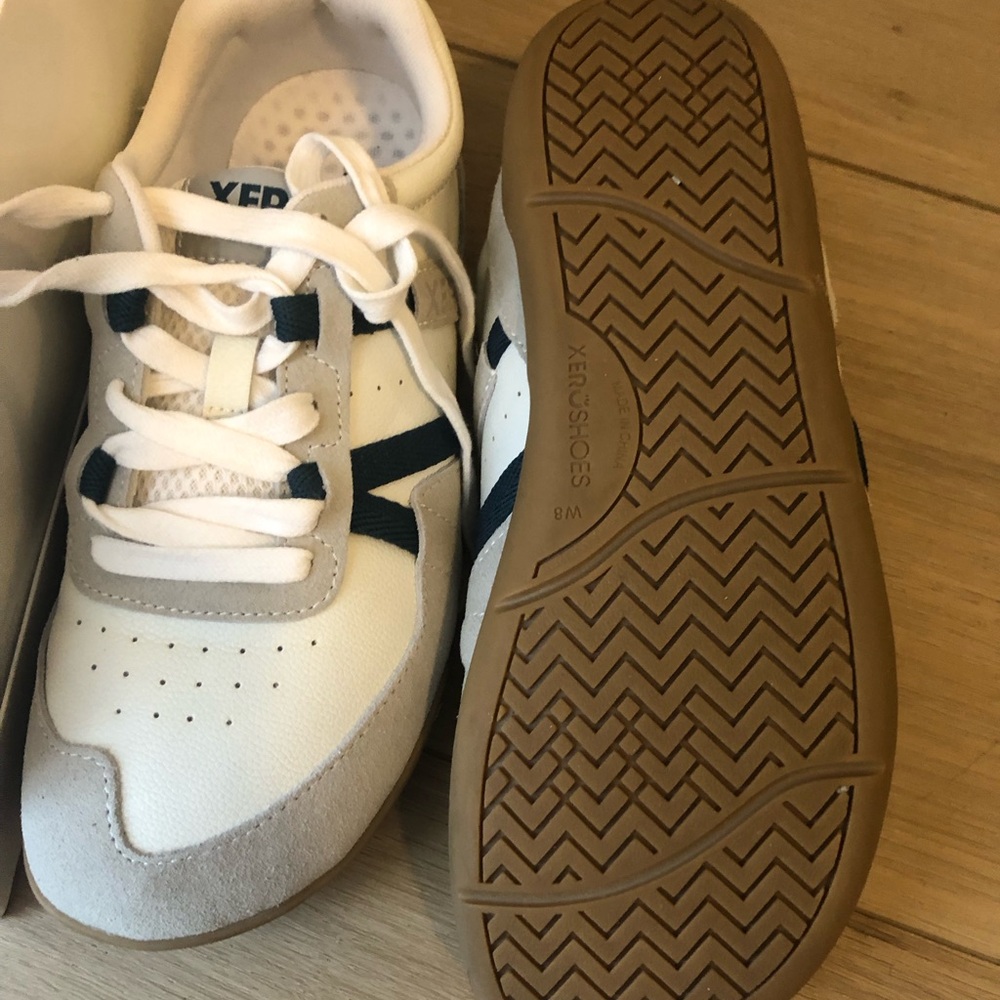 Xero Shoes White and Black Sneakers